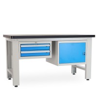 Dielenský stôl Solid MDF-21, 150 cm, 2 závesné boxy