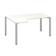 Ergonomický stôl ProOffice B 180 x 120/80 cm, ľavý - Biela