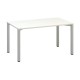 Stôl ProOffice B 70 x 140 cm - Biela