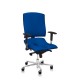 Zdravotná stolička Steel Standard+ II - Modrá
