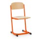 Školská stolička Denis - veľ. 4 - Oranžová - RAL 2004