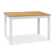 Jedálenský stôl Adam 100 x 60 cm - Dub wotan / biela