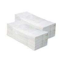 Jednotlivé papierové utierky EKONOM biele