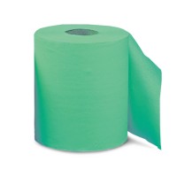 Papierové utierky v kotúčoch MAXI zelené