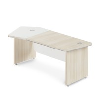 Rohový stôl TopOffice Premium 227,1 x 109,6 cm, ľavý