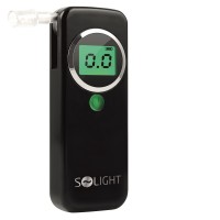 Alkohol tester Solight s rozsahom 0,0 - 1,5 ‰ BAC 