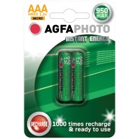 Prednabitá batéria AgfaPhoto AAA, 950 mAh 1,2 V, blister 2 ks