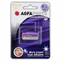 Lítiová foto batéria AgfaPhoto CR123A, 3 V, blister 1 ks