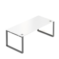 Stôl Creator 200 x 90 cm, grafitová podnož, 2 nohy