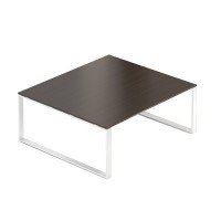 Konferenčný stôl Creator 180 x 160 cm, biela podnož
