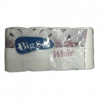 Toaletný papier Big Soft White 2-vrstvový – 80 rolí