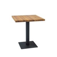 Jedálenský stôl Puro 60 x 60 cm - doska dyha