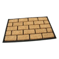 Kokosová čistiaca rohož Bricks 45 x 75 x 2,2 cm