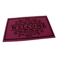 Textilná čistiaca rohož Welcome Deco 45 x 75 x 0,3 cm