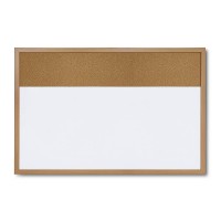 Combi Board whiteboard / korok 60 × 90 cm