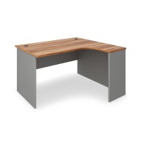 Rohový stôl SimpleOffice 140 x 120 cm, pravý