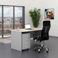 Zostava kancelárskeho nábytku SimpleOffice 1, 140 cm