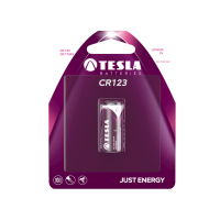 Lítiová batéria Tesla CR123, 3 V, blister 1 ks