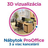 3D vizulizácia ProOffice: 3 a viac kancelárii