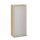 Vysoká skriňa ProOffice, žalúziové dvere 80 x 45 x 178 cm