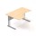 Rohový stôl Visio LUX 136 x 100 cm, ľavý