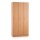 Drevená šatníková skrinka Visio - 3 oddiely, 90 x 42 x 190 cm