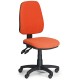 Pracovná stolička Alex bez podrúčok - Oranžová