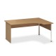 Ergonomický stôl ProOffice A 180 x 120/80 cm, pravý - Buk