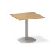 Konferenčný stôl ProOffice 80 x 80 x 74,2 cm - Buk