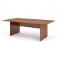 Rokovací stôl Impress 220 x 120 cm - Tmavý orech