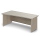 Ergonomický stôl TopOffice 200 x 100 cm, ľavý - Driftwood