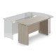 Konferenčný stôl TopOffice 135 x 60 cm - Driftwood