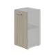 Dvere na skriňu TopOffice 39,9 x 40,4 x 80 cm, pravé - Driftwood