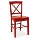 Jedálenská stolička Mali - Červená