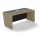 Stôl Trevix 180 x 90 cm - Dub pieskový / čierna