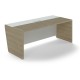 Stôl Trevix 200 x 90 cm - Dub pieskový / biela