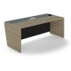 Stôl Trevix 200 x 90 cm - Dub pieskový / čierna