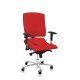Zdravotná stolička Steel Standard+ II - Červená