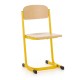 Školská stolička Denis - veľ. 2 - Žltá - RAL 1021