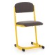 Učiteľská stolička čalúnená - Žltá - RAL 1021