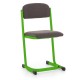 Učiteľská stolička čalúnená - Svetlo zelená - RAL 6018