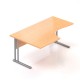 Ergonomický stôl Visio 160 x 100 cm, ľavý - Buk