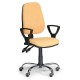 Pracovná stolička Comfort SY s podrúčkami - Žltá