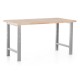 Dielenský stôl 150 x 80 cm - Sivá - RAL 7038