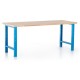 Dielenský stôl 200 x 80 cm - Modrá - RAL 5012