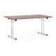 Skladací stôl 160 x 80 cm - Orech 