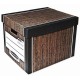 Archivačný kontajner Fellowes Bankers Box Woodgrain 2 ks/bal - Hnedá