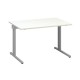 Stôl ProOffice C 80 x 120 cm - Biela