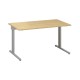 Stôl ProOffice C 80 x 140 cm - Divoká hruška