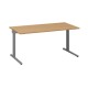 Stôl ProOffice C 80 x 160 cm - Buk